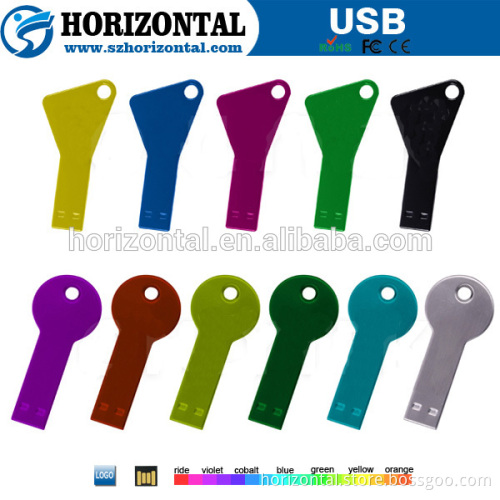 Hot sale promotional ,custom,key usb flash drive 8GB , key shape usb sticker